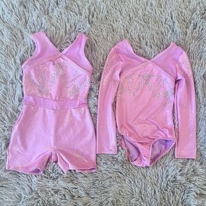 SOLD 💕 Set of Girls Leotards 💕